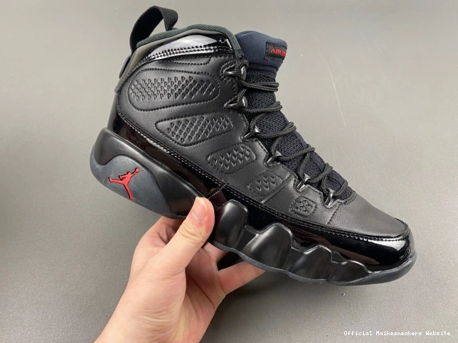 Official Maikesneakers Patent Retro 302370-014 Air Jordan Bred 9 0626